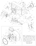 Part Location Diagram of 684-0155 MTD Auger Housing Assembly